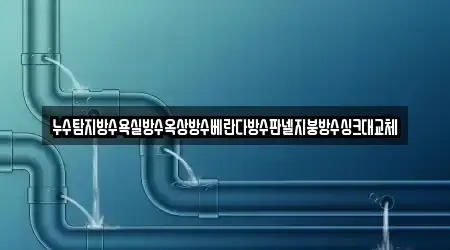 누수탐지방수욕실방수옥상방수베란다방수판넬지붕방수싱크대교체