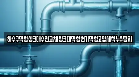하수구막힘싱크대수전교체싱크대막힘변기막힘고압세척누수탐지