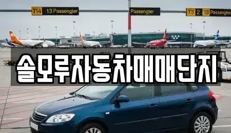 경기도 포천시 소흘읍 중고차매매 전문 솔모루자동차매매단지