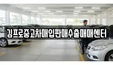 경기도 포천시 소흘읍 중고차매입 전문 김프로중고차매입판매수출매매센터