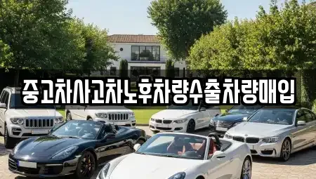 경기도 포천시 소흘읍 중고차매입 전문 중고차사고차노후차량수출차량매입
