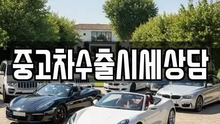 경북 김천시 평화동 중고차매매 전문 중고차수출시세상담