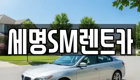 부산 영도구 봉래동3가 렌트카 전문 세명SM렌트카