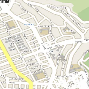 부산광역시 중구 부평동1가 렌트카 한국렌트카 위치