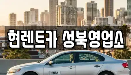 서울 성북구 삼선동5가 렌트카,단기렌트카,장기렌트카,중고차,중고차매매,중고차매입